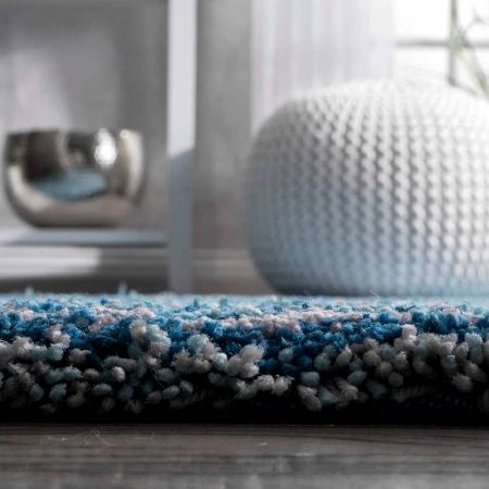 Handmade Ombre Shag Rug